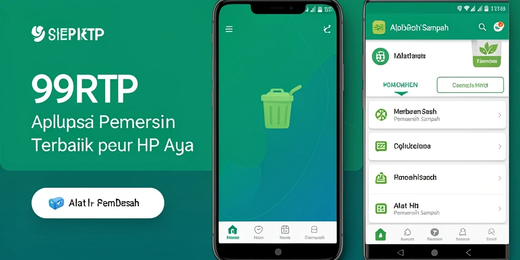 Antarmuka pengguna 99RTP untuk pembersihan sampah yang efektif.