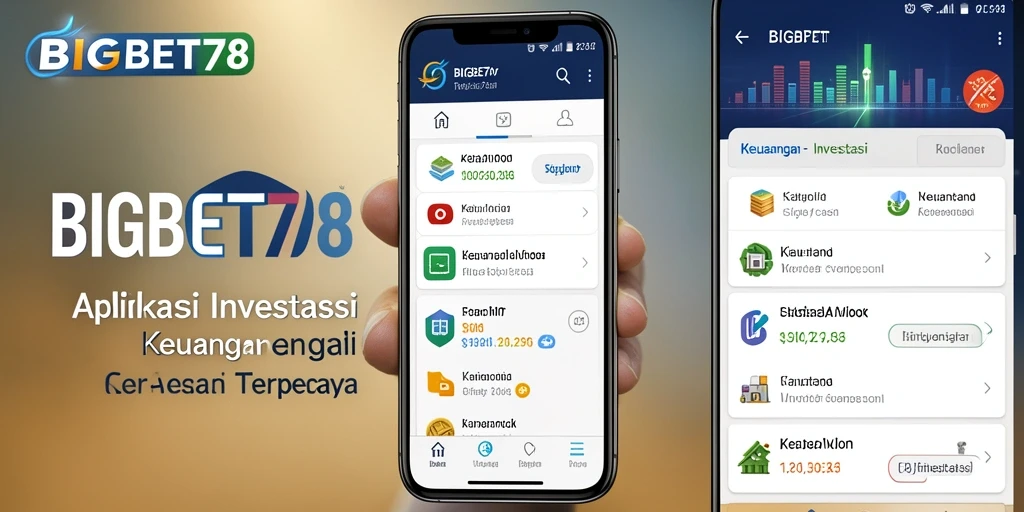 Tampilan antarmuka aplikasi BIGBET78 yang intuitif dan mudah digunakan.