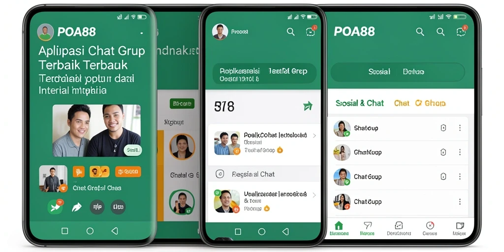 Tampilan antarmuka POA88 yang sederhana dan menarik.