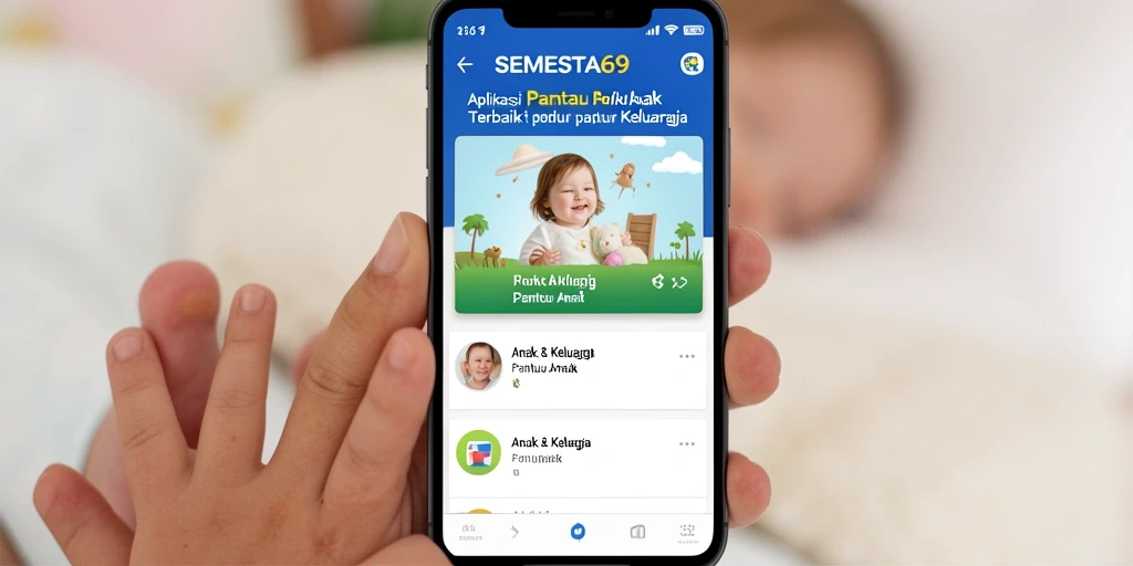 Antarmuka SEMESTA69 yang intuitif dan mudah digunakan.