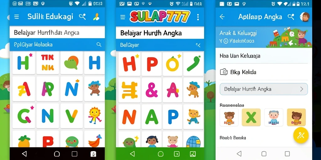 Tampilan antarmuka SULAP777 yang menarik dan interaktif.